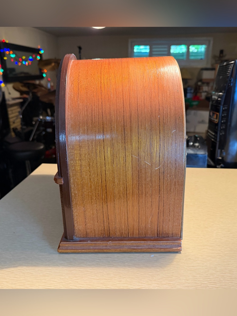 Vintage WELCO Collector’s Edition Wooden AM/FM Radio Retro Arch Cabinet Tested🎶 - Picture 6 of 7